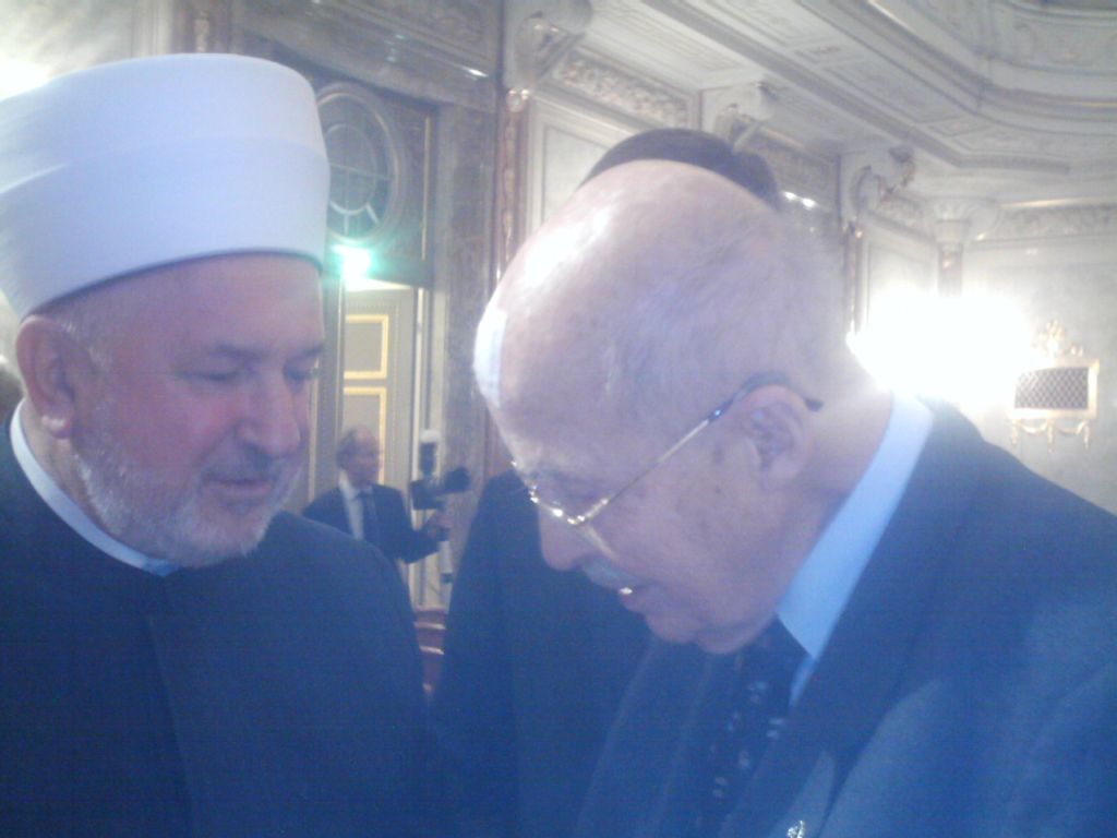 Reisu-l-ulema_sa_Otto_von_Habsburgom,